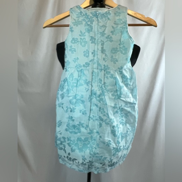 Girls Blue Cherokee Soft Floral Dress - Size 6 - Picture 4 of 4